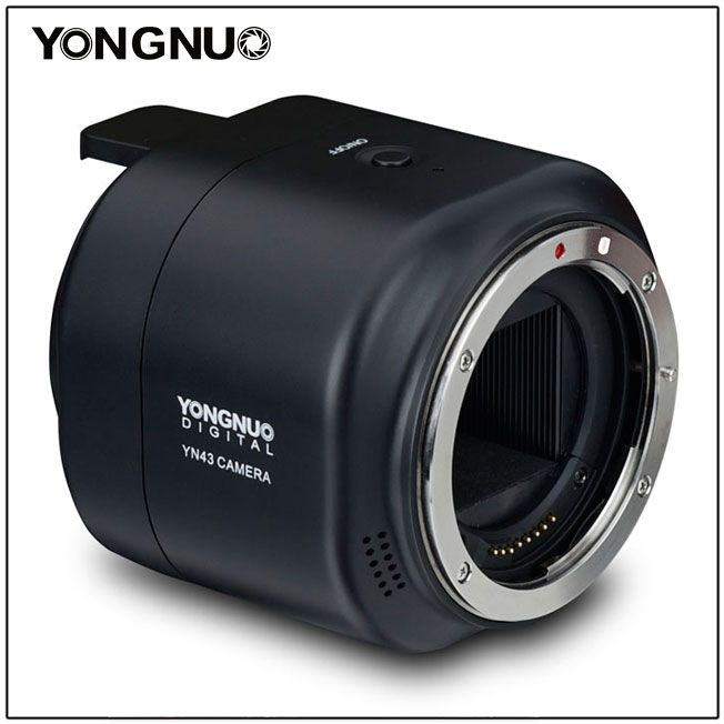 Камера Yongnuo YN43 объединяет датчик изображения формата Four Thirds, объективы Canon и смартфоны