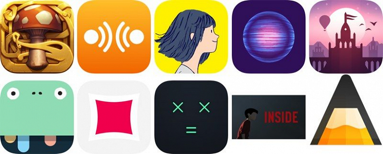 Apple назвала лучшие приложения App Store