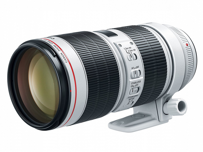 Представлен объектив Canon EF 70-200mm f/2.8L IS III USM
