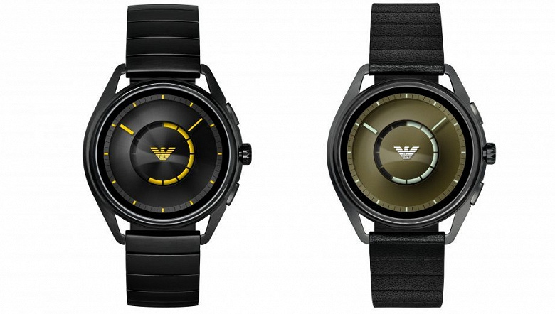 Умные часы Emporio Armani Connected 2018 типичны по своим параметрам, но выделяются дизайном 
