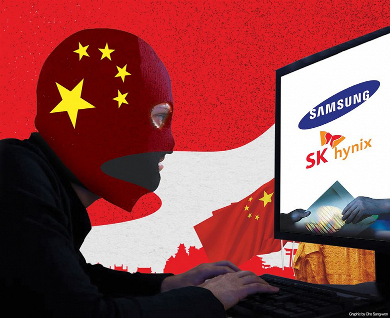Китай заподозрили в краже интеллектуальной собственности у Samsung и SK Hynix