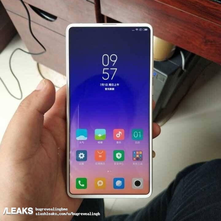 Белый смартфон Xiaomi Mi Mix 3 показался на фото