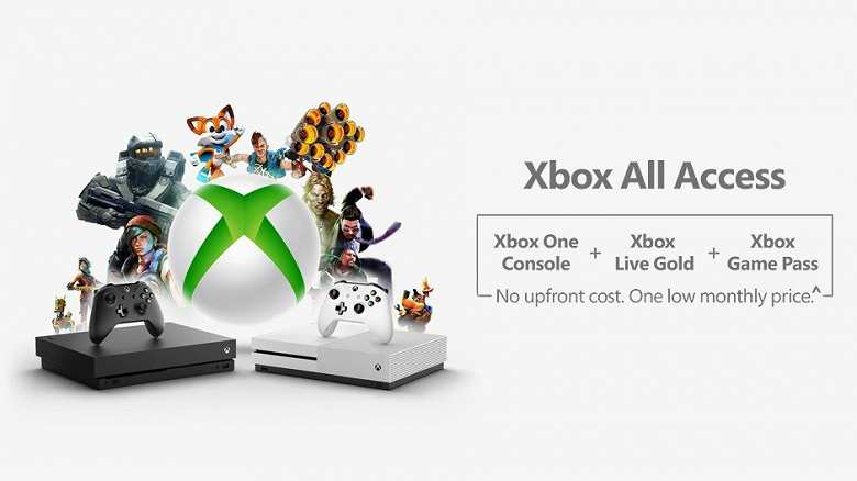 Microsoft начала продавать консоли Xbox за ежемесячную подписку