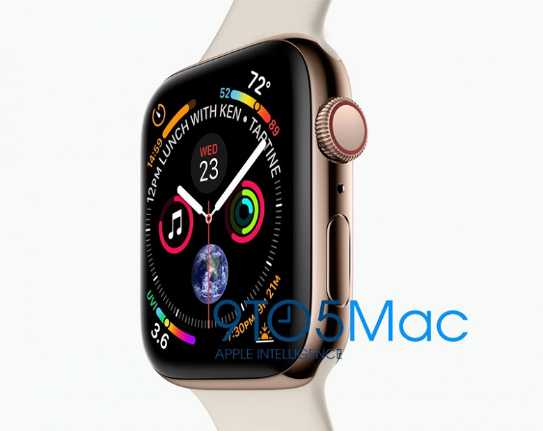 В сеть утекло официальное изображение новых смарт-часов Apple Watch