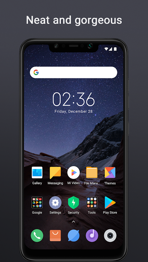 Лаунчер как у Xiaomi Pocophone F1 стал доступен для других смартфонов