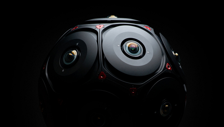 Facebook Manifold — сферическая камера с 16 датчиками Red Helium 8K