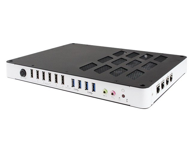 «Ультратонкий проигрыватель» Ibase SI-626 с шестью выходами HDMI предназначен для видеостен