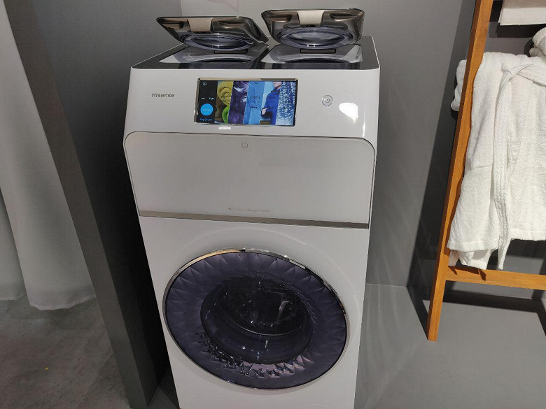 Hisense на IFA 2018: умное зеркало и стиральная машина с тремя барабанами