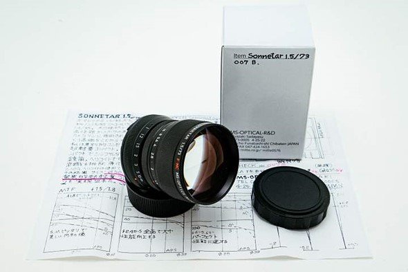 Объектив ручной работы MS Optics Sonnetar 73mm F1.5 FMC предназначен для съемки портретов