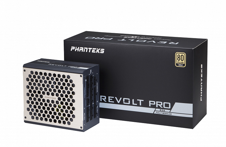 Блоки питания Phanteks Revolt Pro мощностью 850 Вт и 1000 Вт могут работать парами