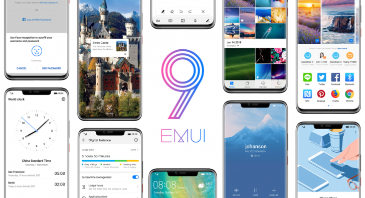Huawei выпустит прошивку EMUI 9.0 на флагманских смартфонах Mate 20 с новыми функциями искусственного интеллекта