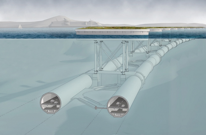 Норвегия рассматривает возможность постройки подводных плавучих туннелей 