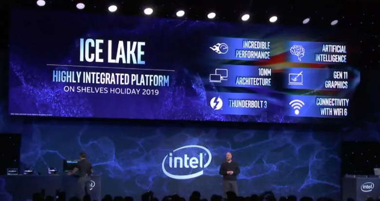 Intel анонсировала свои первые массовые 10-нанометровые процессоры Ice Lake – они предназначены для ноутбуков