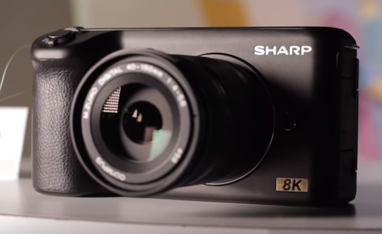 Sharp разрабатывает камеру системы Micro Four Thirds, поддерживающую видео 8К