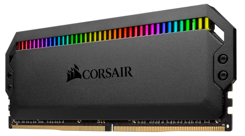 Модули памяти Corsair Dominator Platinum RGB DDR4 украшены подсветкой на светодиодах Capellix 