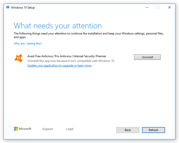 Microsoft снова не даёт пользователям обновить Windows 10