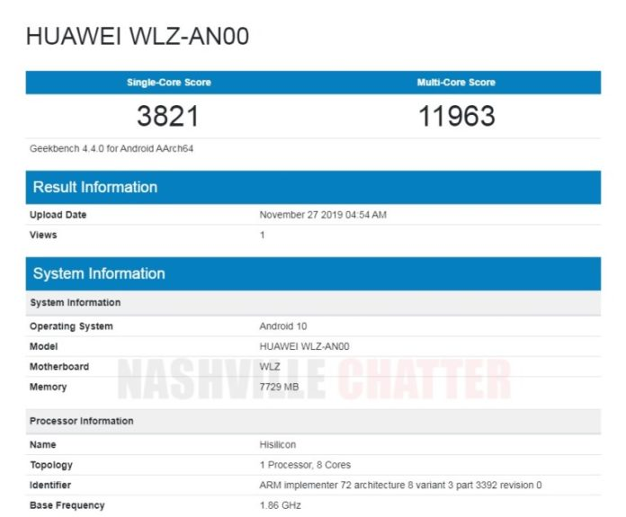 Kirin 990, Android 10 и 8 ГБ ОЗУ. Ключевые характеристики Huawei Nova 6 5G подтверждены
