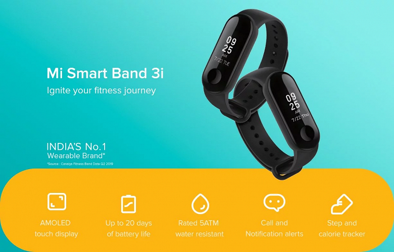Xiaomi представила новый Mi Band всего за 18 долларов