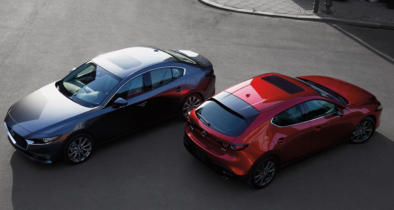 Mazda отзывает более 35 тысяч автомобилей Mazda3, которые могут беспричинно выполнить резкое торможение