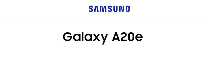Смартфон Samsung Galaxy A20e впервые замечен на официальном сайте Samsung