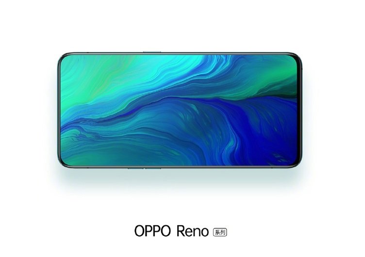 Почти как у Oppo Find X. Экран Oppo Reno занимает 93,1% площади лицевой панели