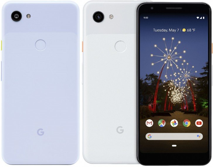 Смартфоны Google Pixel 3a получат кнопки включения разных цветов