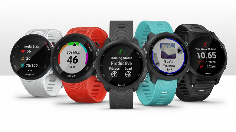 Пополнение серии умных часов Garmin Forerunner включает пять моделей с приемниками GPS