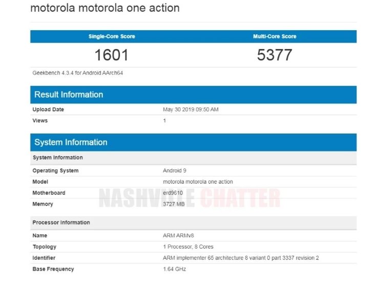 Компании Motorola пришлись по душе платформы Samsung. Ещё одна новинка линейки One будет основана на SoC Exynos 9610