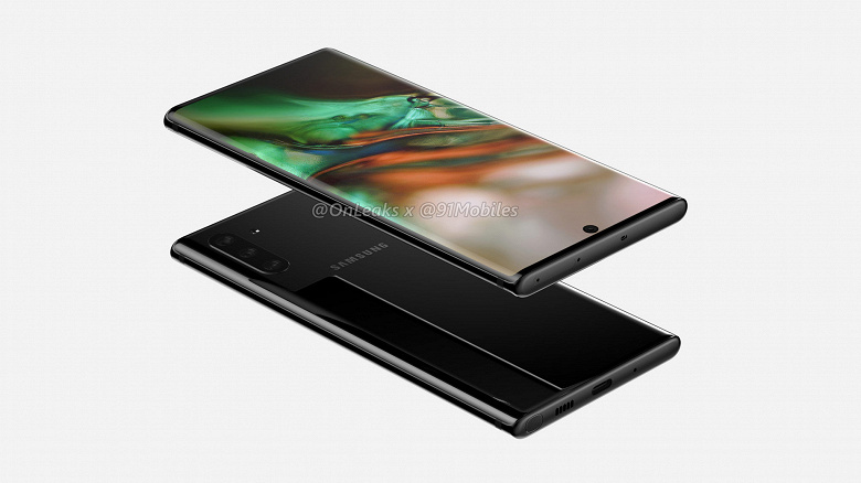 Утечка дня: планшетофон Samsung Galaxy Note10 показали во всей красе на видео и качественных рендерах