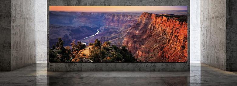 Диагональ 292 дюйма и разрешение 8К: Samsung представила свой новый телевизор