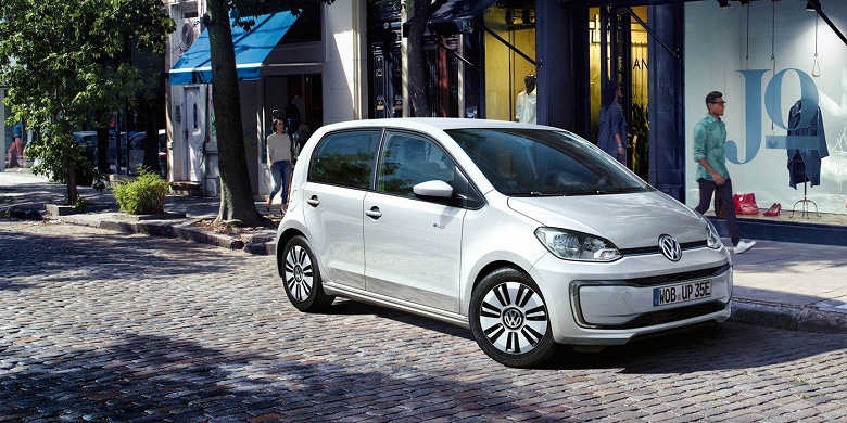 Обновлённая версия электромобиля Volkswagen e-Up будет иметь ощутимо больший запас хода