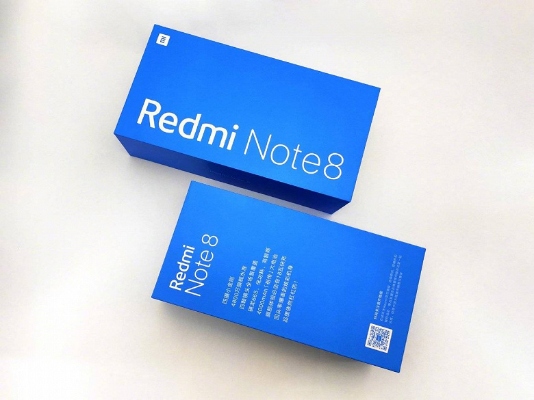 Redmi Note 8 получил аккумулятор на 4000 мА•ч. Первое фото упаковки