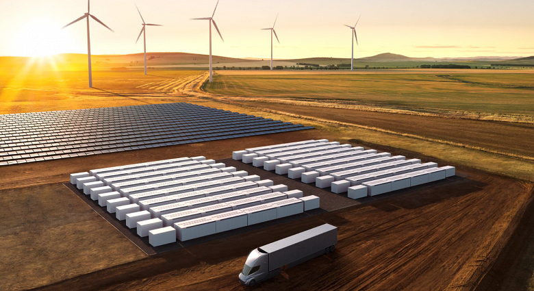 Tesla Megapack — новейшая батарея мощностью 1,5 МВт для создания огромных хранилищ энергии