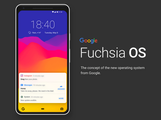 Huawei все еще работает с Google над ОС Fuchsia