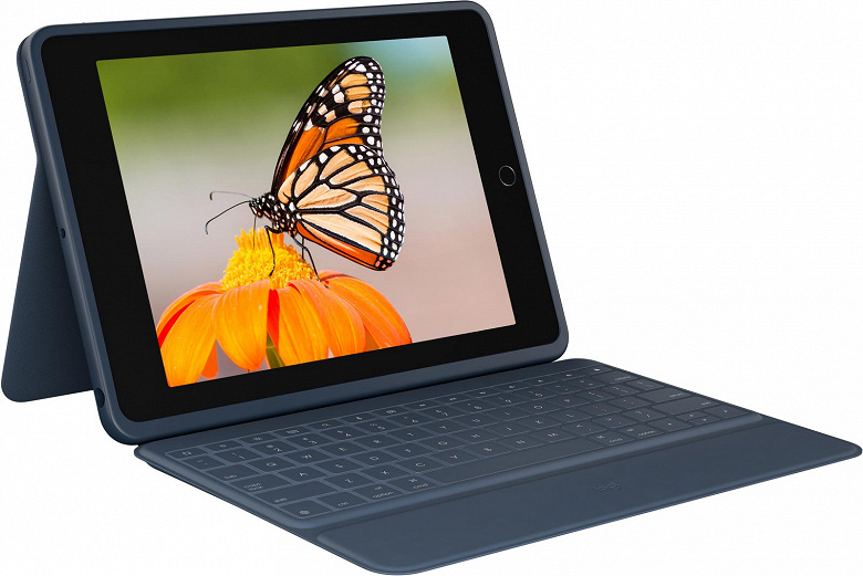 Чехол с клавиатурой Logitech Rugged Combo 3 предназначен для планшета Apple iPad седьмого поколения