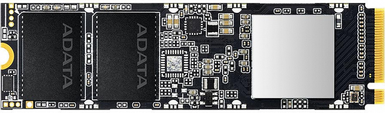 Твердотельный накопитель Adata XPG SX8100 оснащен интерфейсом PCIe Gen3 x4