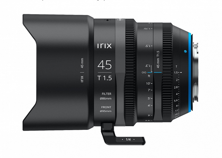 Анонсирован выпуск объектива Irix Cine 45mm T1.5