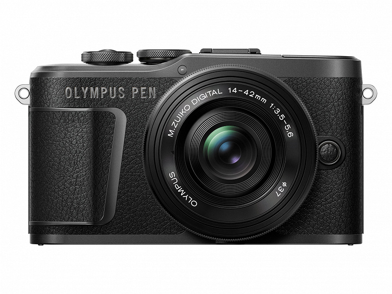 Камера Olympus PEN E-PL10 оснащена экраном, отклоняемым вниз