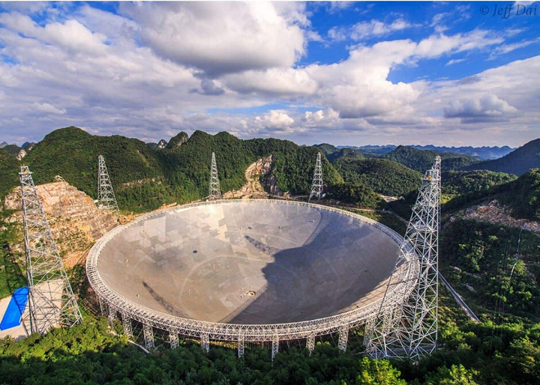 Самый большой радиотелескоп в мире полностью введён к эксплуатацию