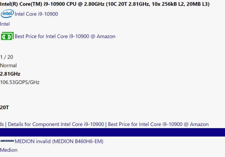 Системная плата Intel H510, как подтверждение процессоров Rocket Lake-S