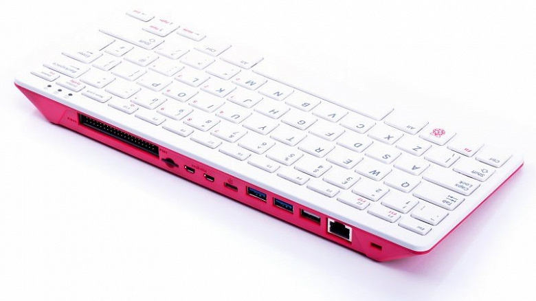 Представлен ПК Raspberry Pi 400, встроенный в клавиатуру