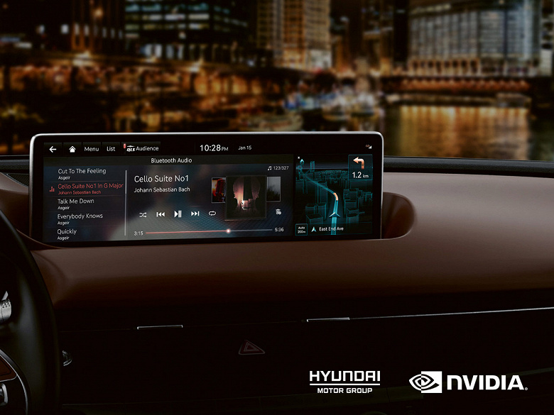 Платформа Nvidia Drive выбрана для информационно-развлекательных систем всех будущих машин Hyundai, Kia и Genesis