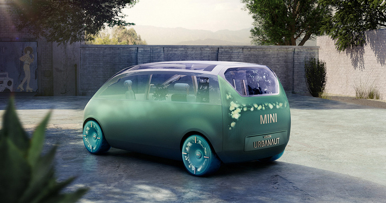 BMW Mini Urbanaut — концептуальное представление о небольшом электромобиле будущего