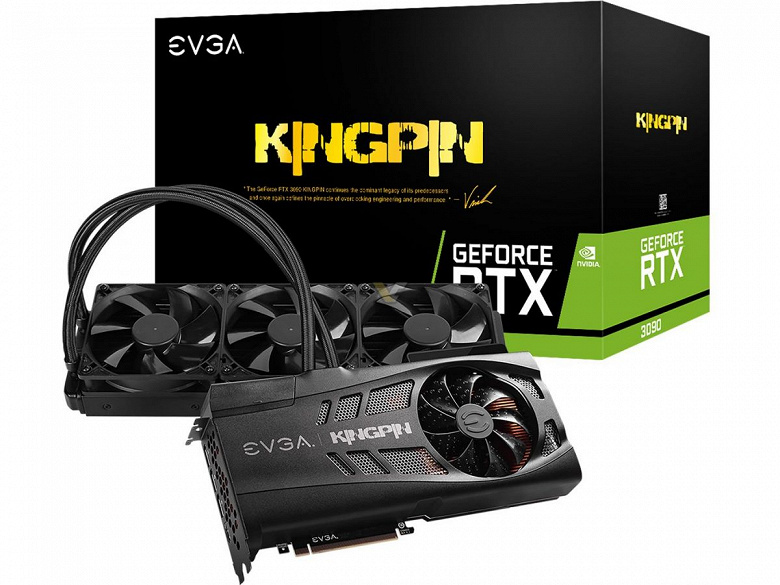 EVGA представила GeForce RTX 3090 за $2000. Но непростую