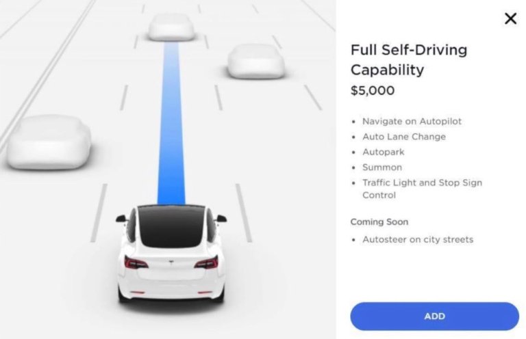 Tesla раздаёт полный автопилот для своих электромобилей на тысячу долларов дешевле