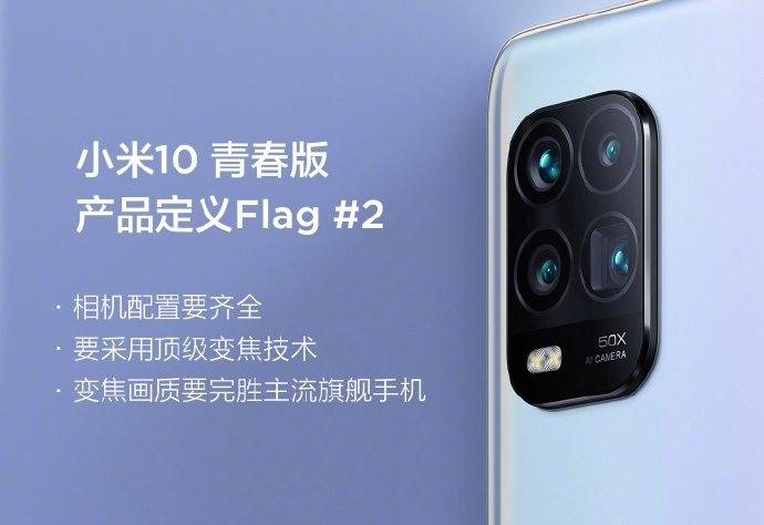 Недорогой смартфон Xiaomi Mi 10 Youth Edition заткнет за пояс лучшие флагманы своей камерой