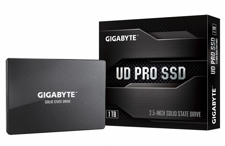 Gigabyte обновляет твердотельные накопители серии UD Pro