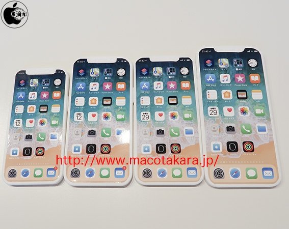 Все версии iPhone 12 в сравнении со всех сторон на живых фото и видео. Пока это лишь макеты будущих новинок 