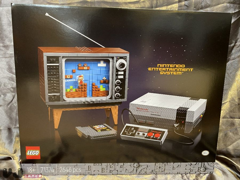 Новый набор Lego позволит собрать консоль Nintendo NES и даже «поиграть» в Super Mario Bros.