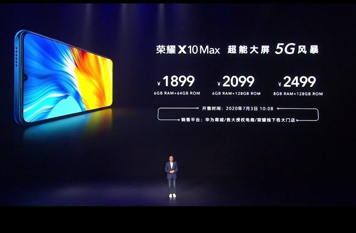 Экран диагональю 7,09 дюйма, MediaTek Dimensity 800, 5G, 48 Мп и 5000 мА·ч за $270. Представлен Honor X10 Max